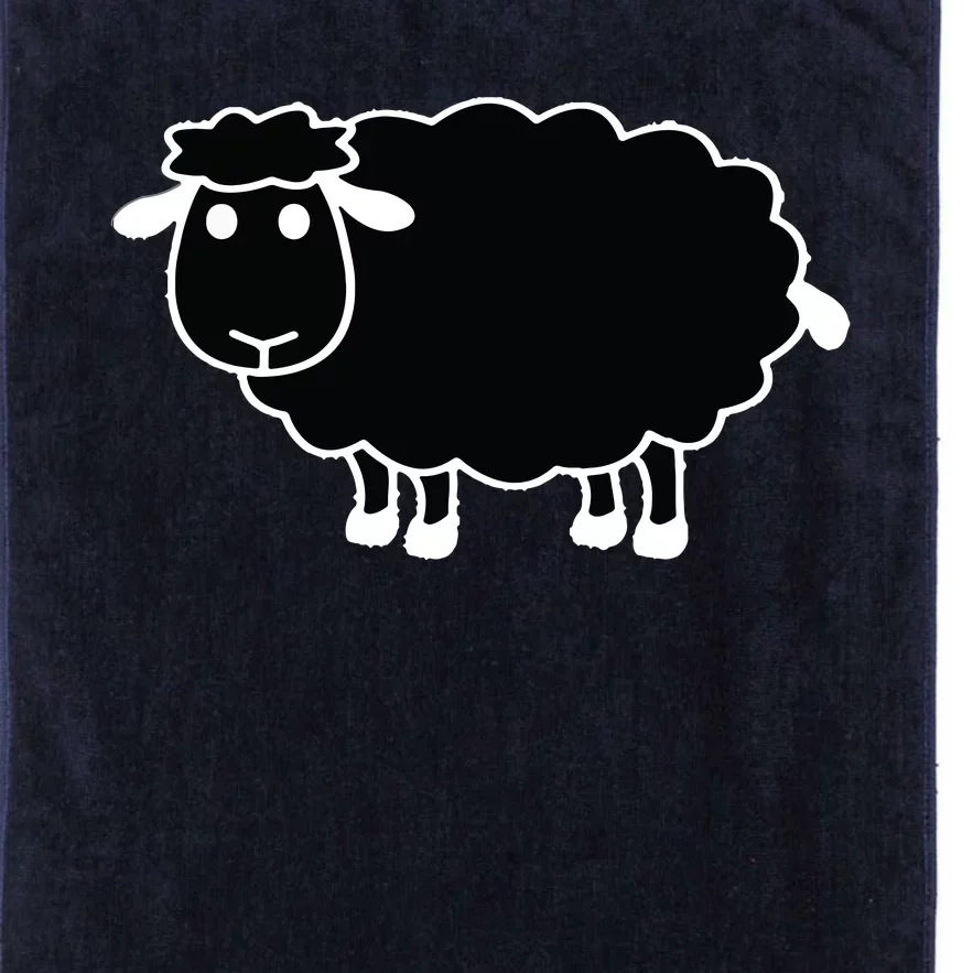 Black Sheep Platinum Collection Golf Towel