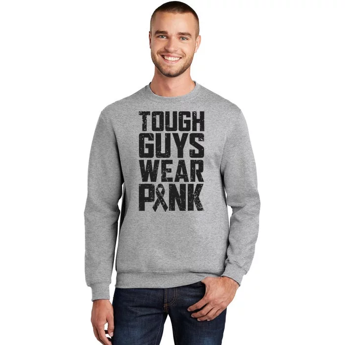 Boldly Supporting Breast Cancer Awareness Tall Sweatshirt