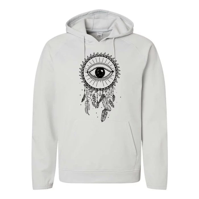 Boho Style Performance Fleece Hoodie