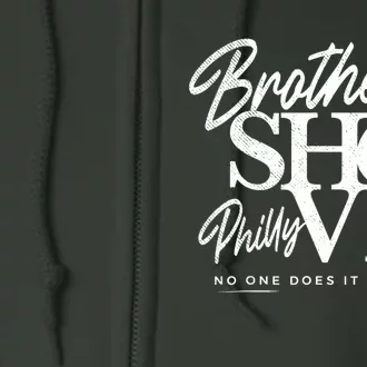 Brotherly Shove Full Zip Hoodie