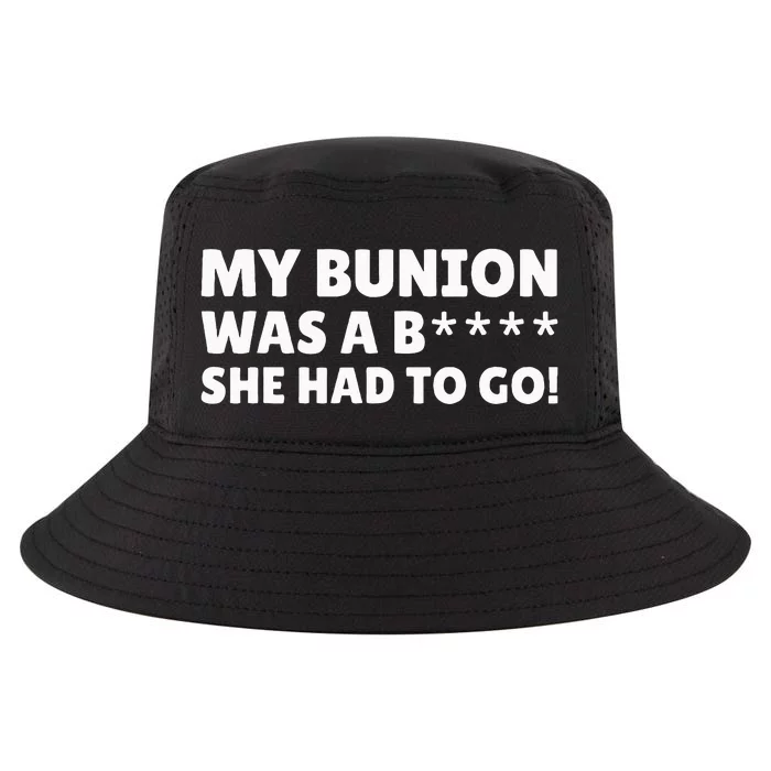 Bunion Surgery Cool Comfort Performance Bucket Hat