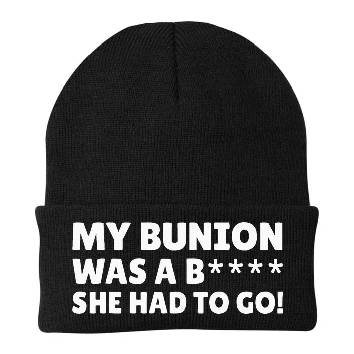 Bunion Surgery Knit Cap Winter Beanie