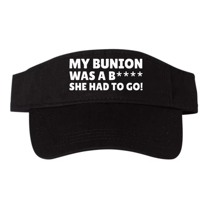 Bunion Surgery Valucap Bio-Washed Visor