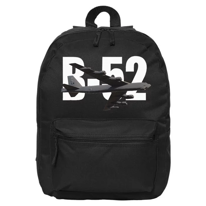 B52 Stratofortress Bomber Plane Aircraft 16 in Basic Backpack