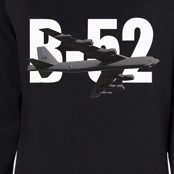 B52 Stratofortress Bomber Plane Aircraft Womens California Wash Sweatshirt