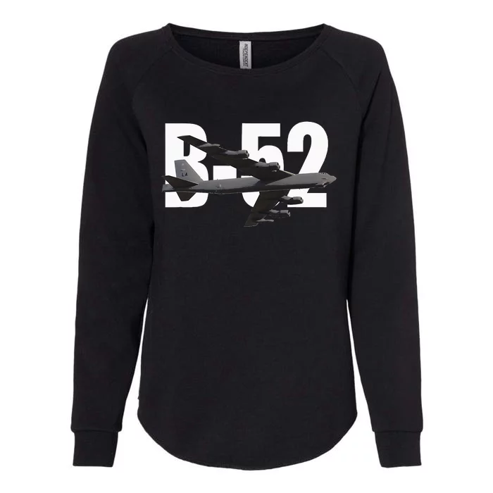 B52 Stratofortress Bomber Plane Aircraft Womens California Wash Sweatshirt