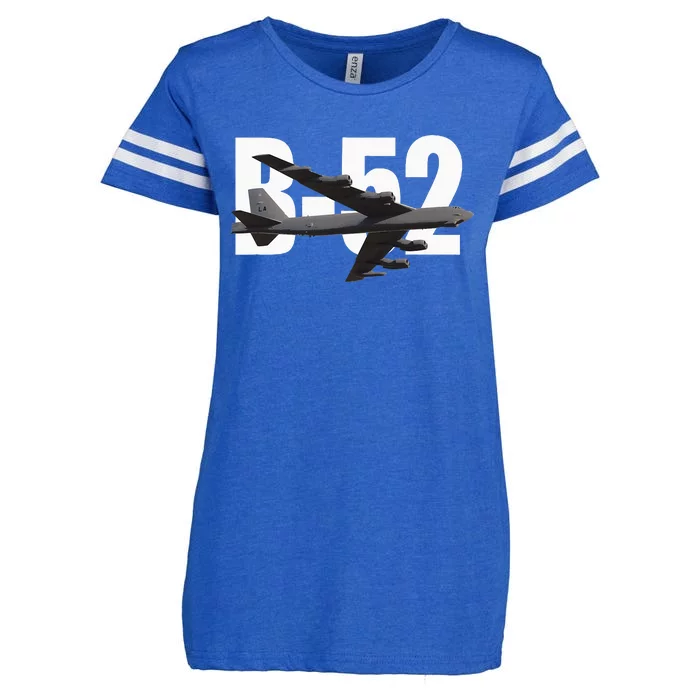 B52 Stratofortress Bomber Plane Aircraft Enza Ladies Jersey Football T-Shirt