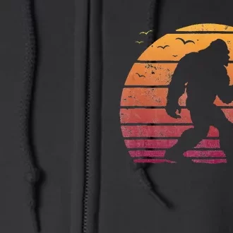 Bigfoot Surfing Beach Vacation Full Zip Hoodie