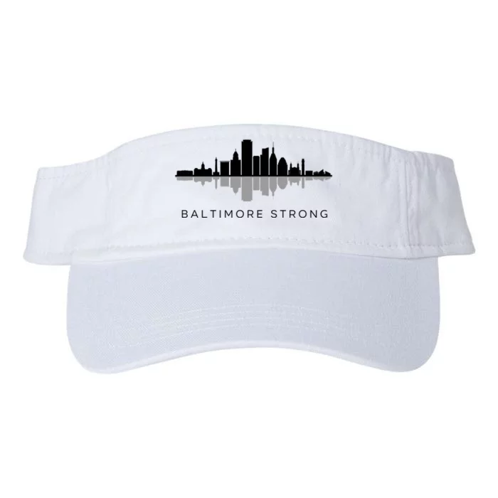 Baltimore Strong Valucap Bio-Washed Visor