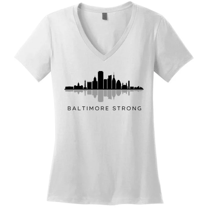 Baltimore Strong Women's V-Neck T-Shirt