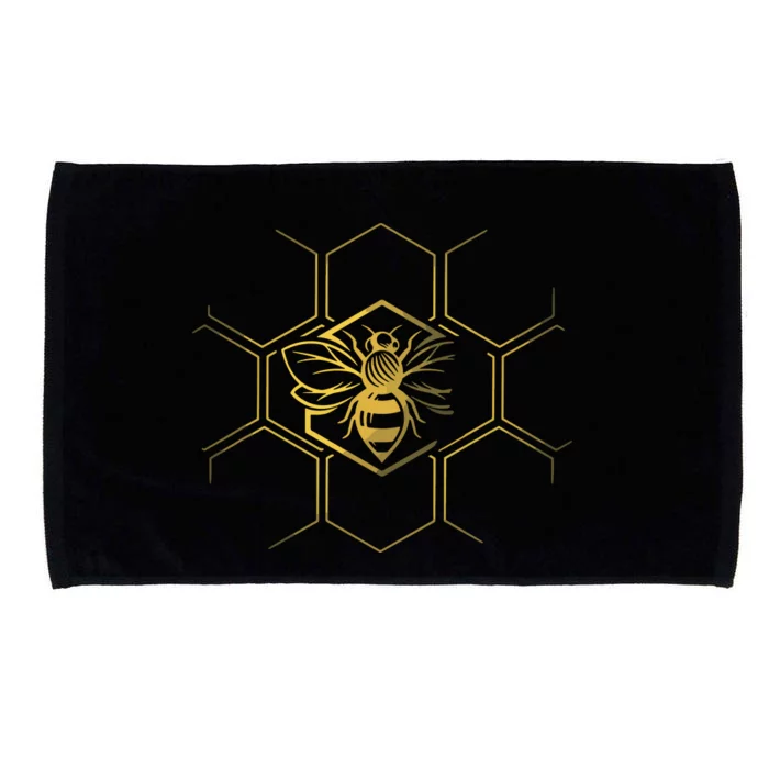 Beekeeper Shirts, Beekeeping Honeycomb Love For Bees Microfiber Hand Towel