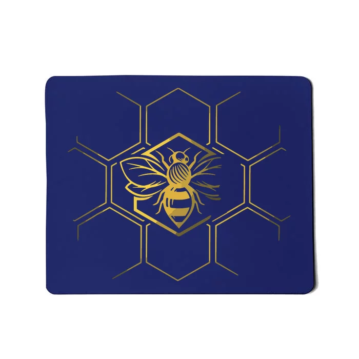 Beekeeper Shirts, Beekeeping Honeycomb Love For Bees Mousepad