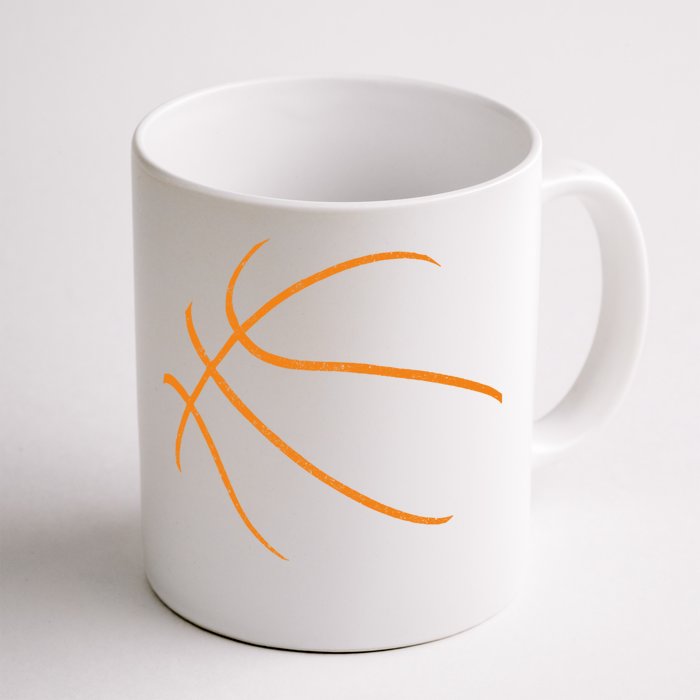 Basketball Silhouette Bball Player Coach Sports Baller Gift Cool Gift Front & Back Coffee Mug