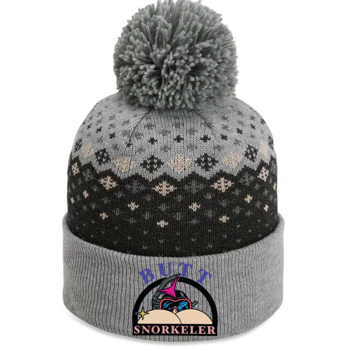 Butt Snorkeler The Baniff Cuffed Pom Beanie