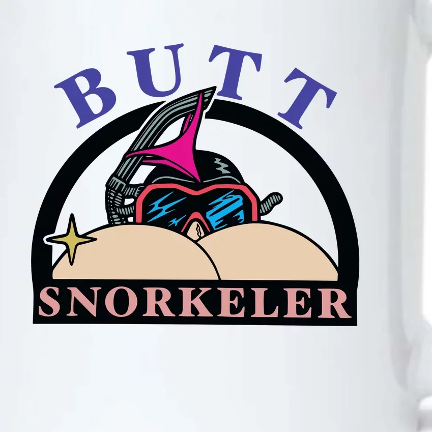 Butt Snorkeler Black Color Changing Mug