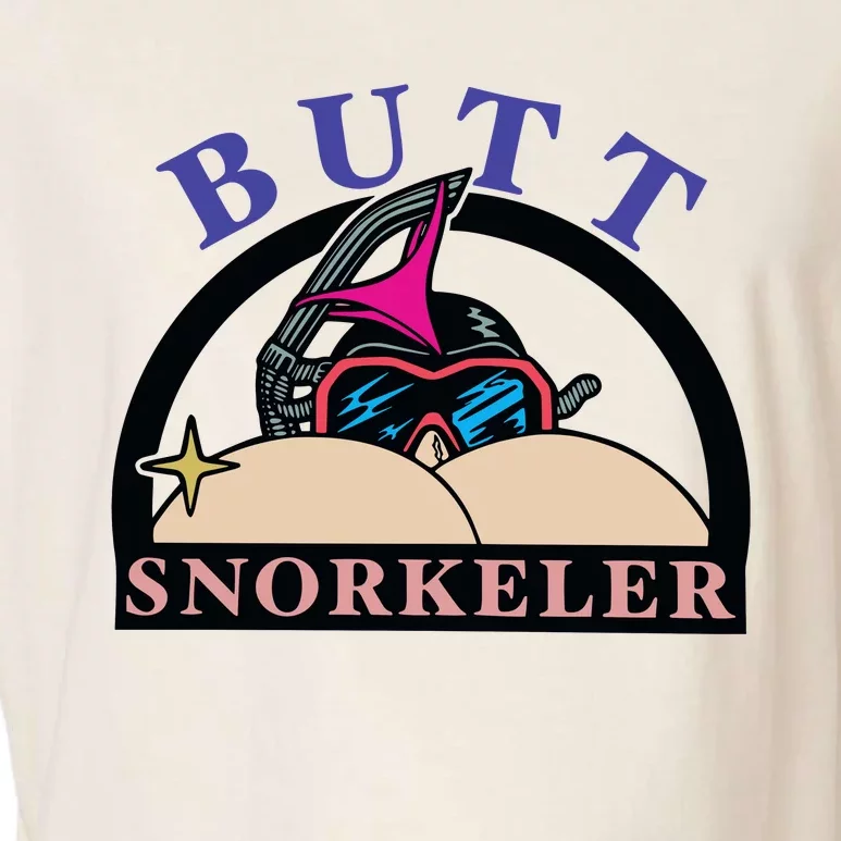 Butt Snorkeler Garment-Dyed Women's Muscle Tee