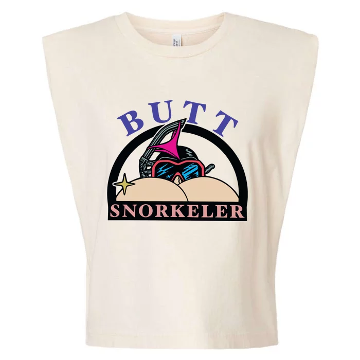 Butt Snorkeler Garment-Dyed Women's Muscle Tee