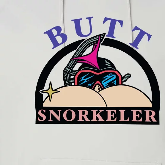 Butt Snorkeler Performance Fleece Hoodie