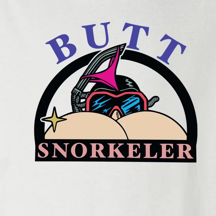 Butt Snorkeler Toddler Long Sleeve Shirt