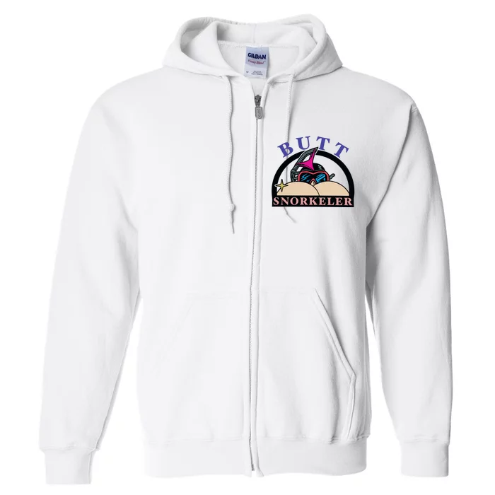 Butt Snorkeler Full Zip Hoodie