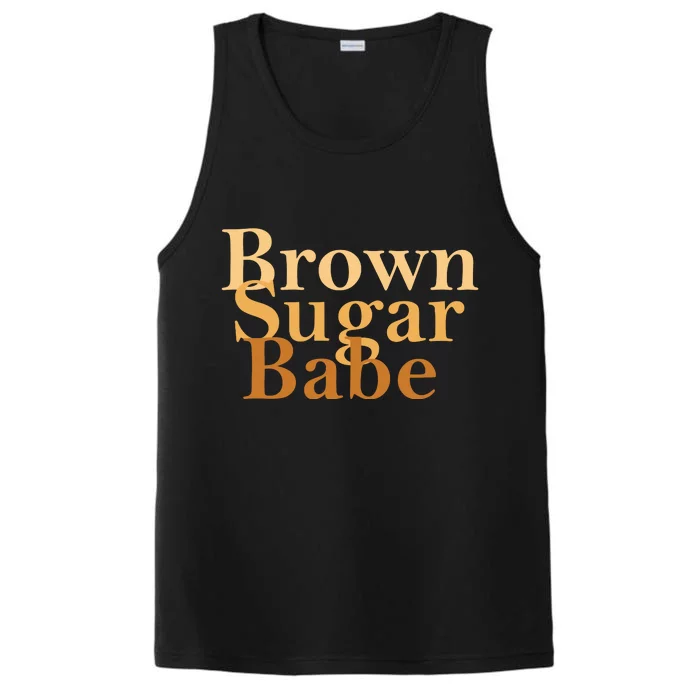 Brown Sugar Babe Performance Tank