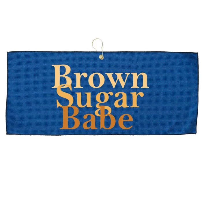 Brown Sugar Babe Large Microfiber Waffle Golf Towel