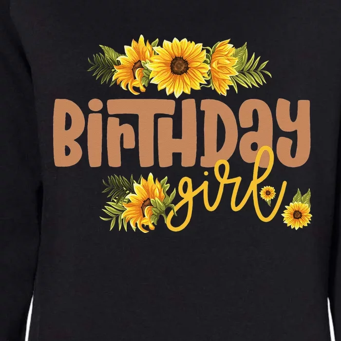 Birthday Sunflower Birthday Party Theme Rustic Womens California Wash Sweatshirt