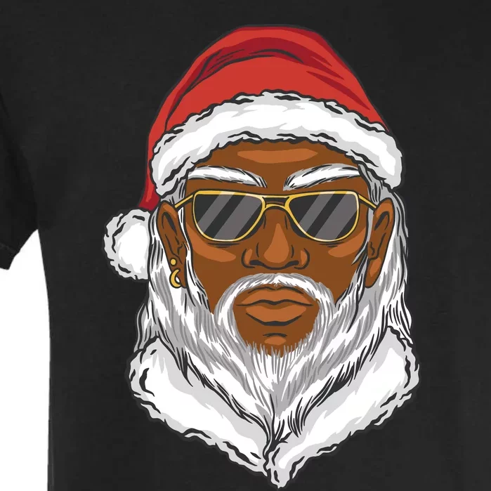 Black Santa Garment-Dyed Heavyweight T-Shirt