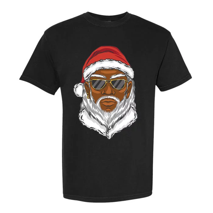 Black Santa Garment-Dyed Heavyweight T-Shirt