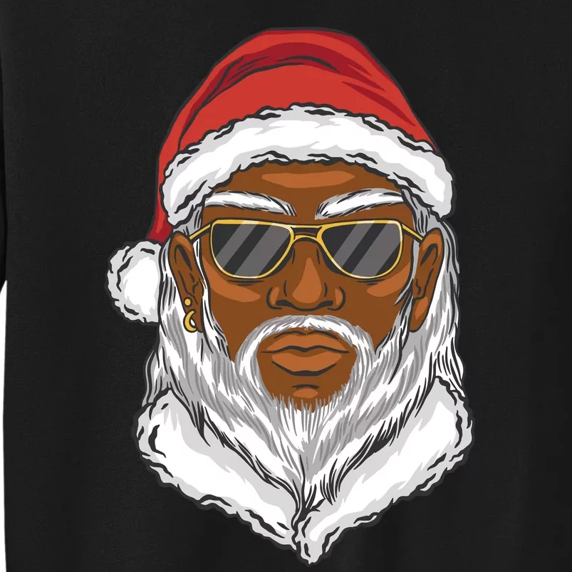 Black Santa Sweatshirt