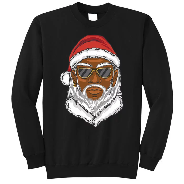 Black Santa Sweatshirt