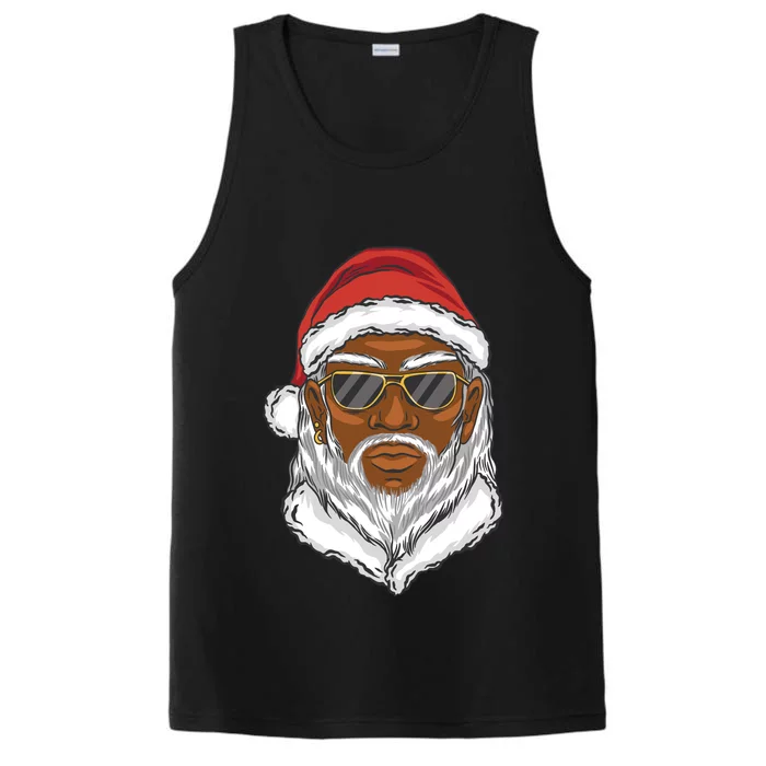 Black Santa Performance Tank