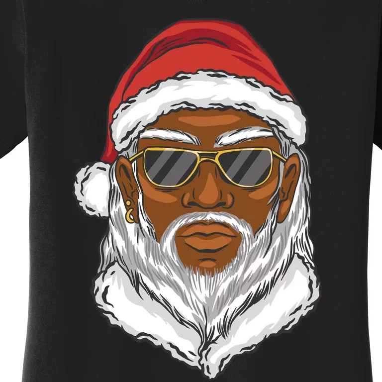 Black Santa Women's T-Shirt