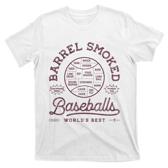 Barrel Smoked Baseballs T-Shirt