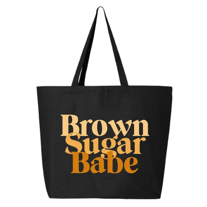 Brown Sugar Babe Proud Black Women African Pride 25L Jumbo Tote