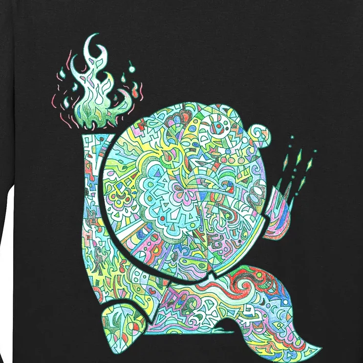 Burning Snail Tall Long Sleeve T-Shirt