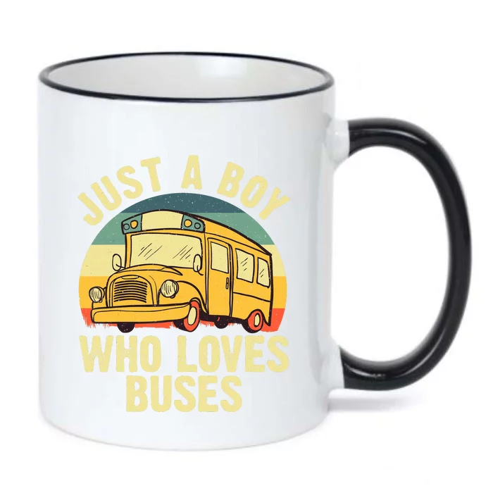 Best School Bus Yellow Bus Lover Buses Black Color Changing Mug