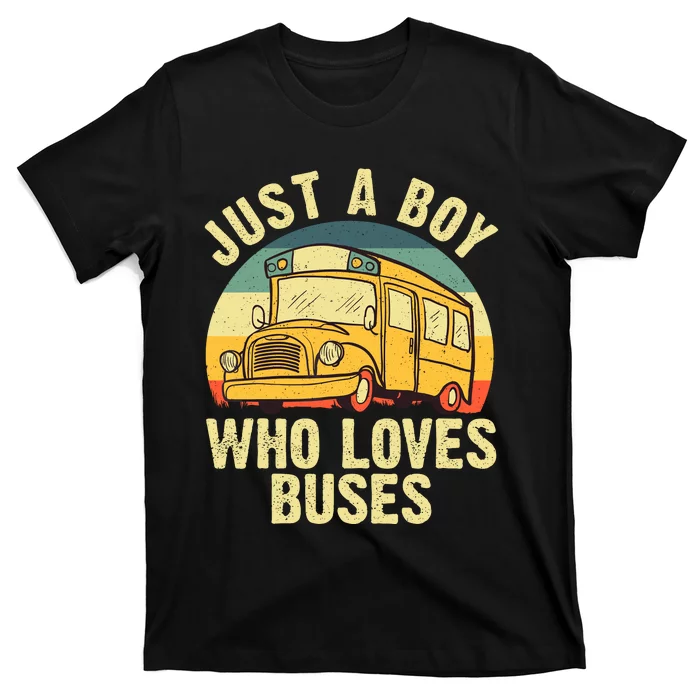 Best School Bus Yellow Bus Lover Buses T-Shirt