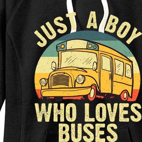 Best School Bus Yellow Bus Lover Buses Women's Fleece Hoodie