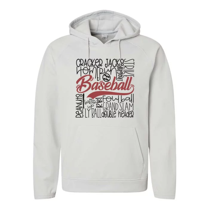 Baseball S.U.B.W.A.Y Performance Fleece Hoodie