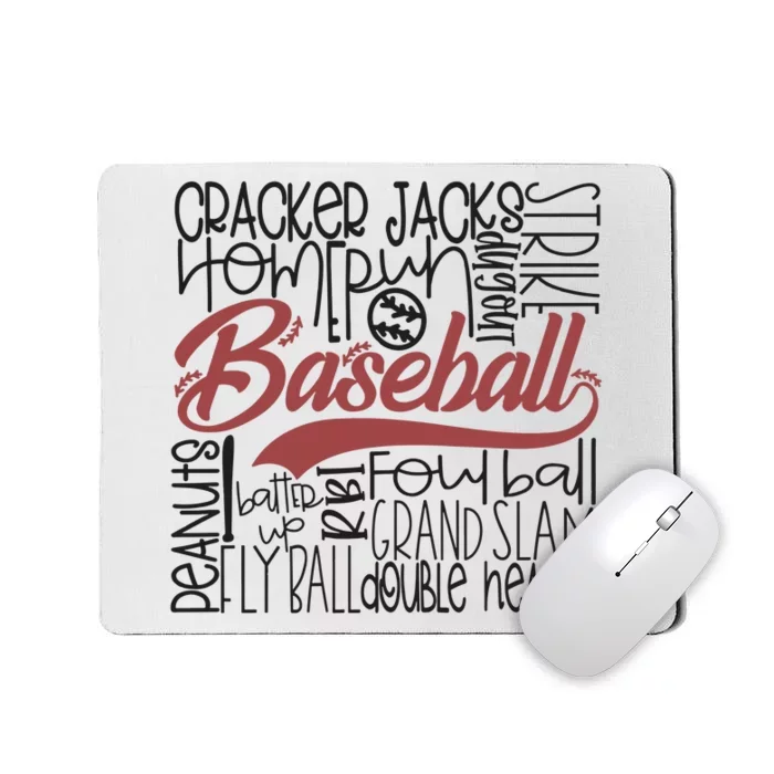 Baseball S.U.B.W.A.Y Mousepad