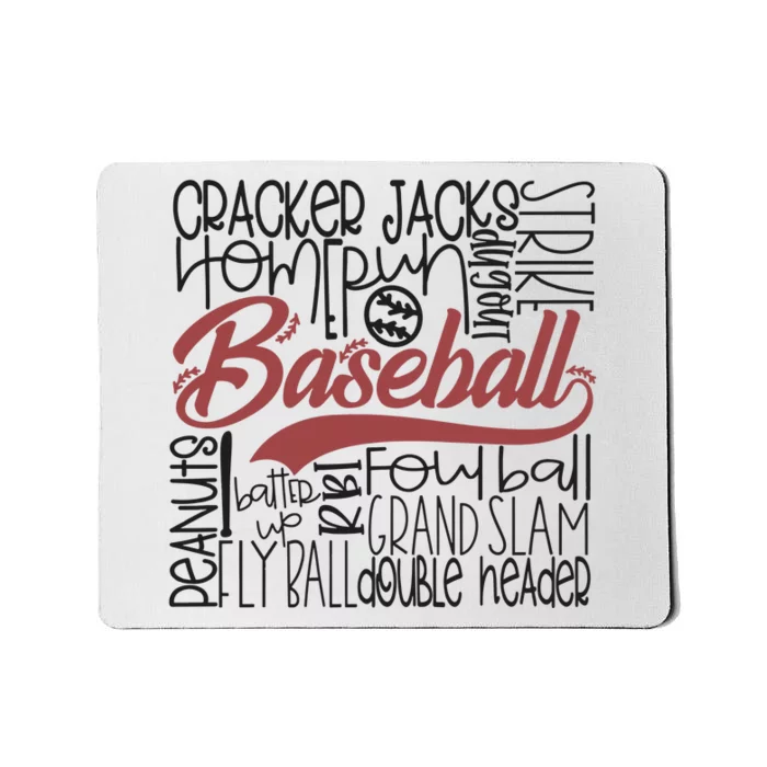 Baseball S.U.B.W.A.Y Mousepad