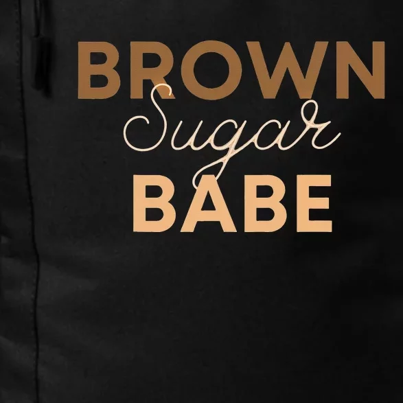 Brown Sugar Babe Proud Black  African Pride Daily Commute Backpack