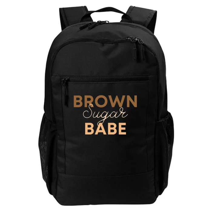 Brown Sugar Babe Proud Black  African Pride Daily Commute Backpack