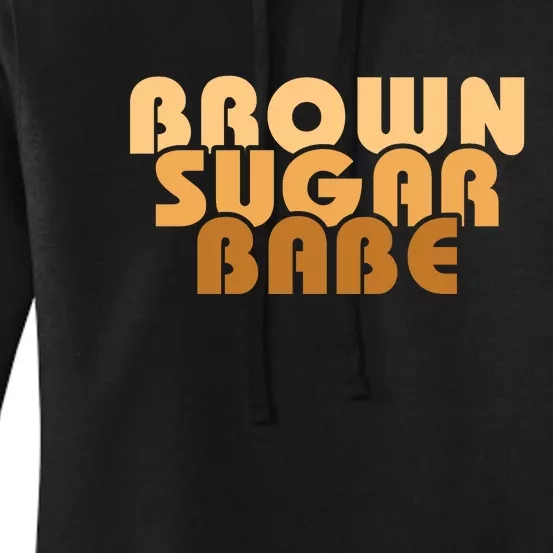 Brown Sugar Babe Proud Black Women African Pride Women's Pullover Hoodie