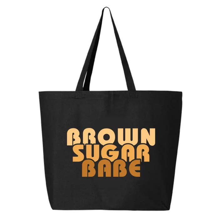 Brown Sugar Babe Proud Black Women African Pride 25L Jumbo Tote