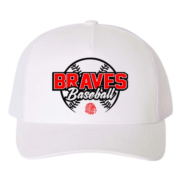 Baseball Sport Braves Baseball Yupoong Adult 5-Panel Trucker Hat