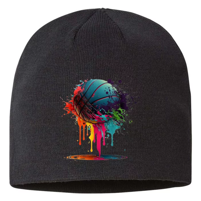 Basketball Splash Baller Team Player Basketball Player 8 1/2in Sustainable Knit Beanie