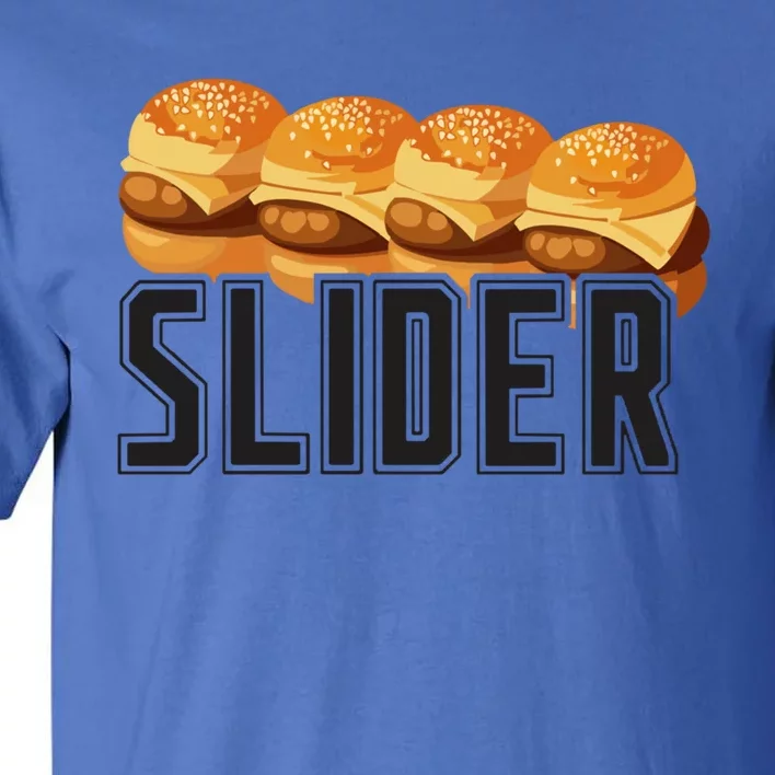 Burger Slider Bbq Grilling Gift For Adults Couples Gift Tall T-Shirt