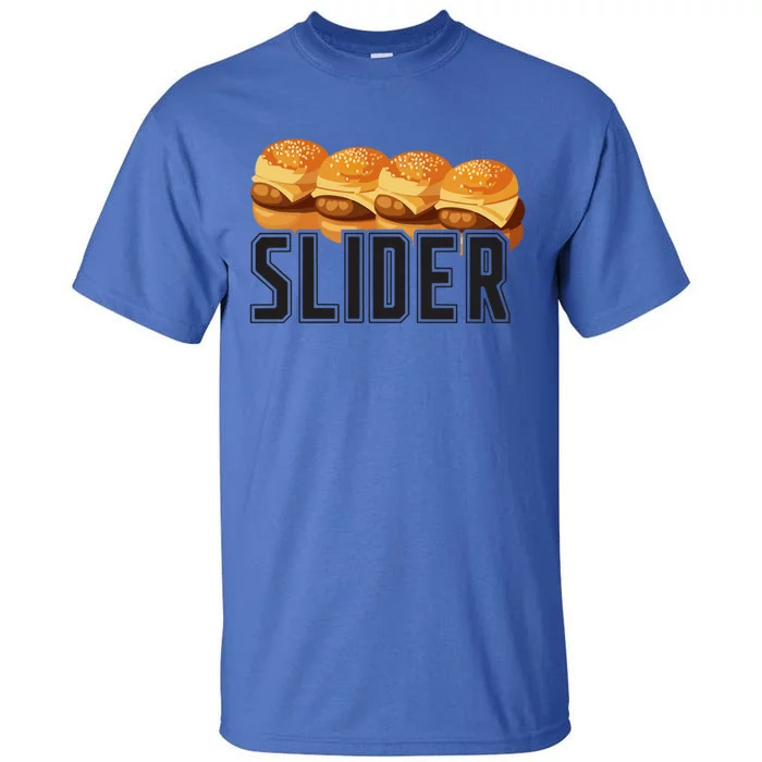 Burger Slider Bbq Grilling Gift For Adults Couples Gift Tall T-Shirt